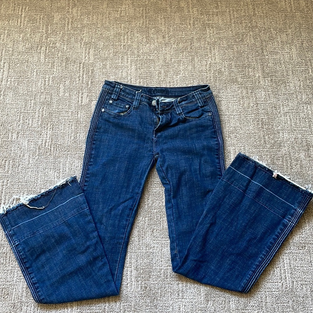 Rock and Roll denim 27x32